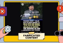 Hoaks! Pernyataan Prabowo soal Warung Tidak Menguntungkan Negara
