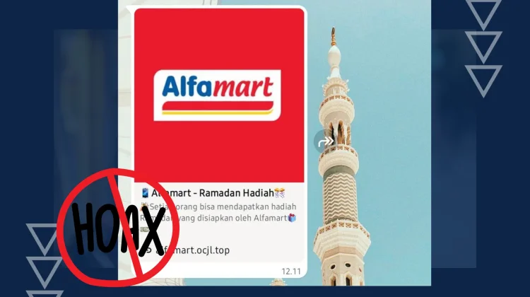 Waspada Tautan “Undian Ramadan Berhadiah dari Alfamart”, Dipastikan Hoaks