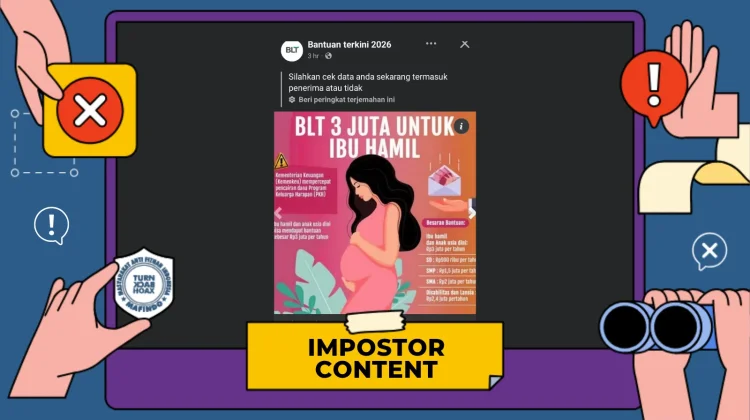 Hoaks Tautan Pendaftaran BLT untuk Ibu Hamil