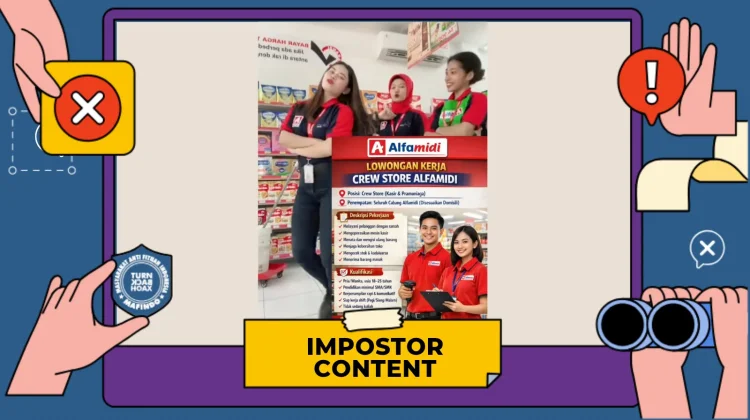 Hoaks Tautan Pendaftaran Loker Alfamidi