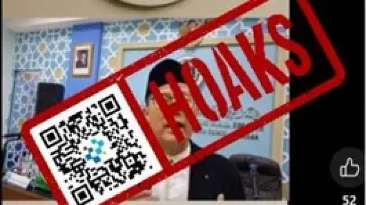 Hoaks Waketum MUI Informasikan Program Dana Bantuan Arab Saudi