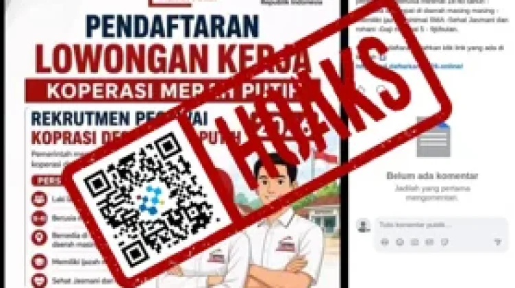 Hoaks Tautan Pendaftaran Loker Koperasi Merah Putih 2026