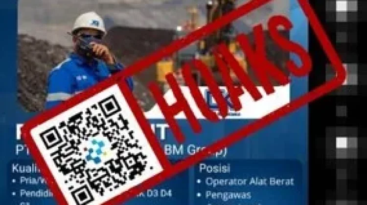 Hoaks Loker PT Cipta Kridatama