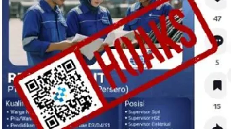 Hoaks Lowongangan Kerja PT Surveyor Indonesia