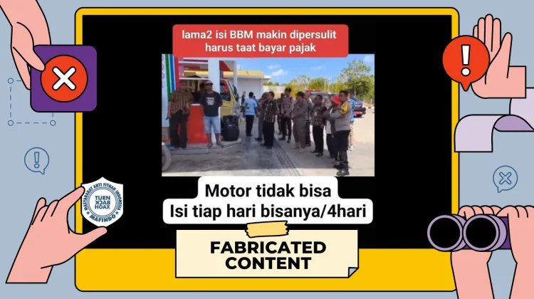 Hoaks Pengisian BBM Dibatasi Empat Hari Sekali