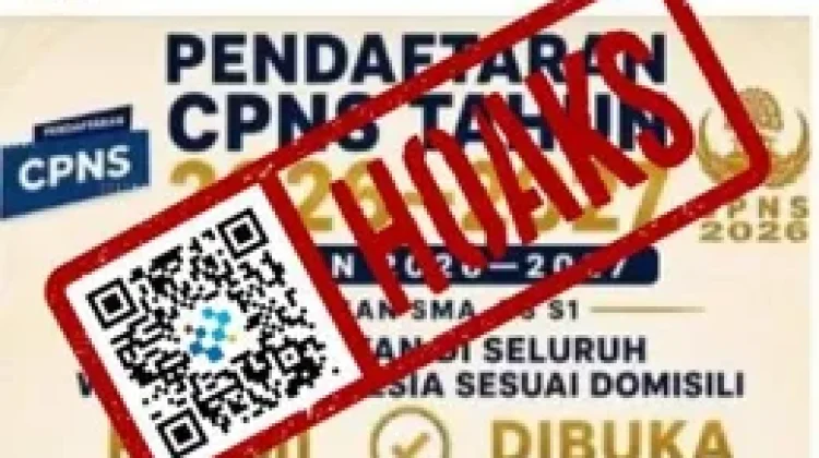Hoaks Tautan Pendaftaran CPNS dan PPPK 2026