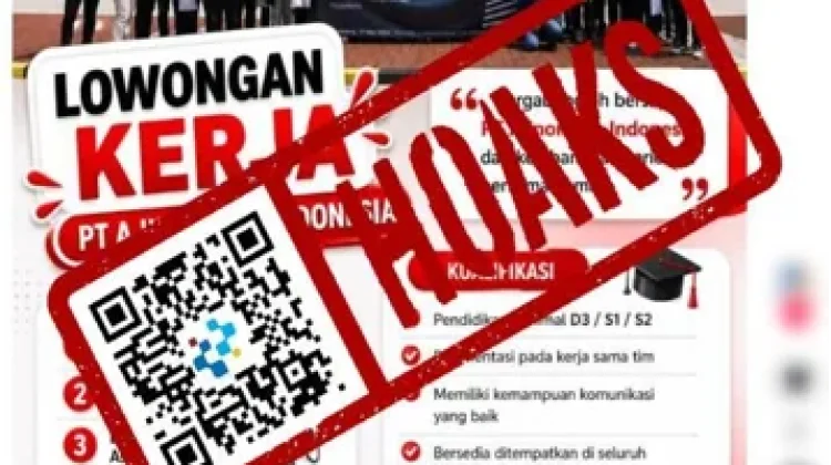 Hoaks Tautan Pendaftaran Loker Ajinomoto 2026
