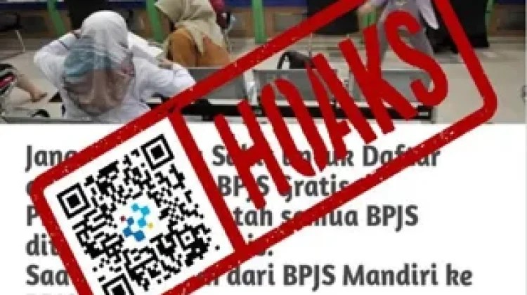 Hoaks Tautan Pendaftaran BPJS Kesehatan Gratis 2026