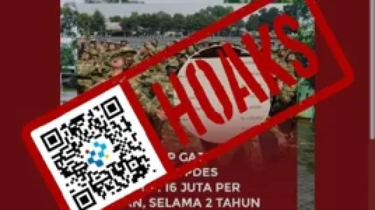 Hoaks Gaji Manajer Koperasi Desa Merah Putih Rp16 Juta per Bulan
