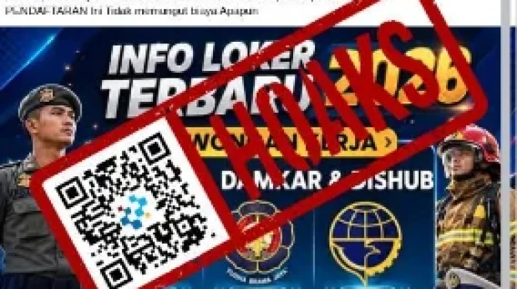 Hoaks Tautan Pendaftaran Lowongan Damkar, Satpol PP, dan Dishub