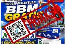 Hoaks Tautan untuk Ikuti Program Bantuan BBM Gratis 2026