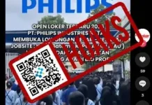 Hoaks Tautan Pendaftaran Lowongan PT Philips Industries