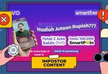 Hoaks Tautan Pendaftaran Saldo OVO Gratis