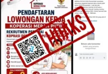 Hoaks Tautan Pendaftaran Loker Koperasi Merah Putih 2026