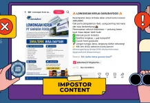 Hoaks Tautan Pendaftaran Loker Garuda Food