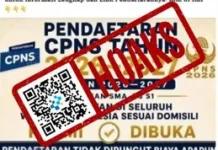 Hoaks Tautan Pendaftaran CPNS dan PPPK 2026
