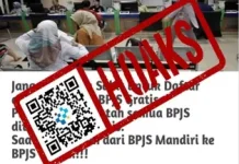 Hoaks Tautan Pendaftaran BPJS Kesehatan Gratis 2026