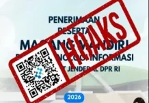 Hoaks Tautan Pendaftaran Magang Setjen DPR RI 2026