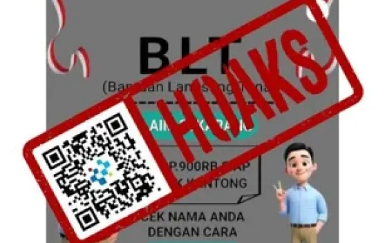 Hoaks Tautan untuk Cek Penyaluran BLT Rp 900.000 dari Kemensos