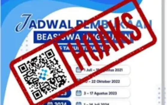 Hoaks Tauta Pendaftaran Forum Awardee Beasiswa Unggulan (FABU)
