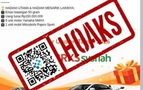 Hoaks Tautan Undian Berhadian Bank Riau Kepri Syariah 2026