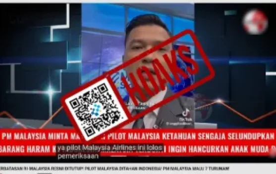 Hoaks Perbatasan RI-Malaysia resmi Ditutup