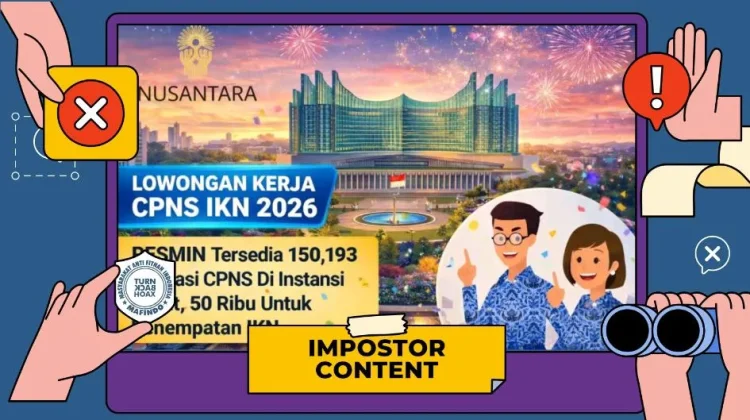 [HOAKS] Tautan Pendaftaran Rekrutmen CPNS IKN 2026