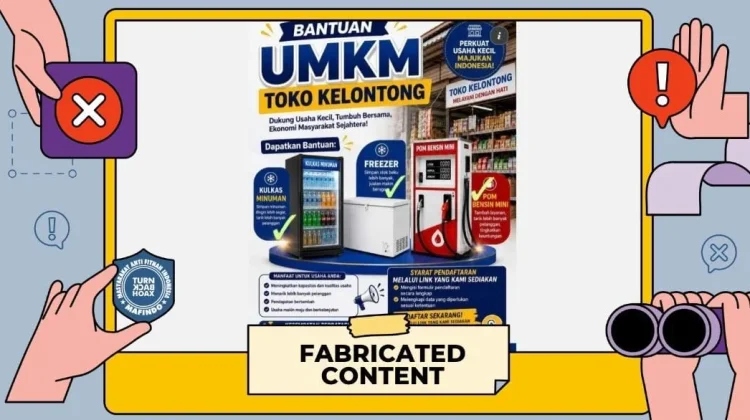 Bantuan Freezer hingga Pom Mini Gratis untuk UMKM? Cek Faktanya