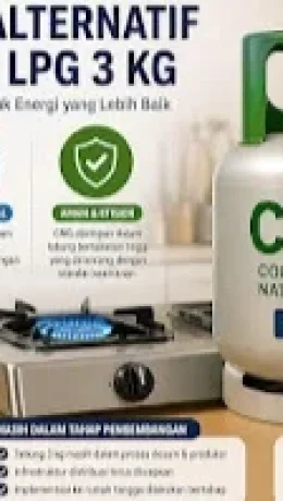 Target Substitusi LPG jadi CNG 3 Kg Tahun Ini