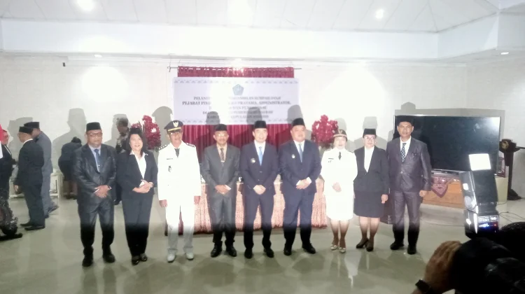 Bupati Thungari Lantik Puluhan Pejabat dalam Komposisi Baru