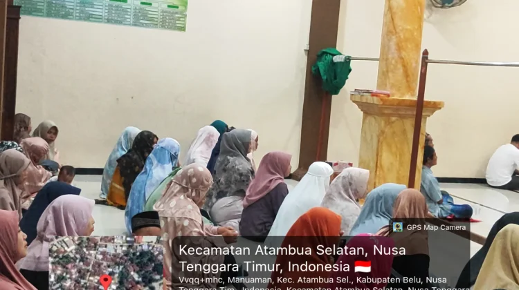 Masjid Al-Muhajirin Atambua Jalankan Tradisi Megengan Sambut Ramadhan