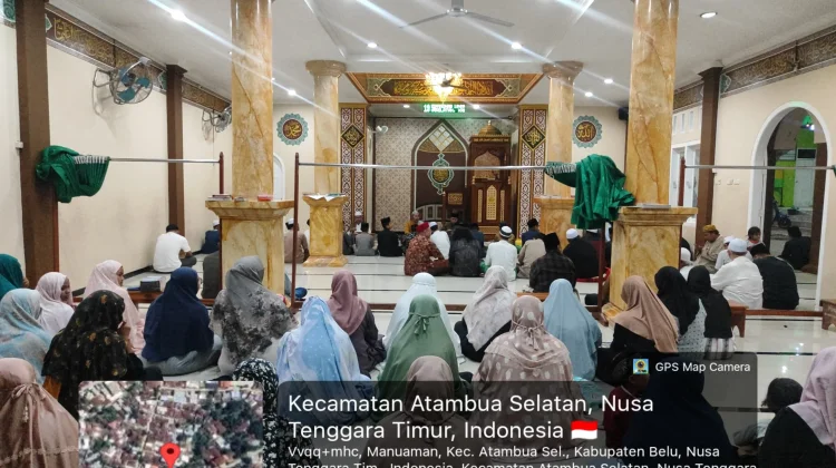 Masjid Al-Muhajirin Atambua Jalankan Tradisi Megengan Sambut Ramadhan