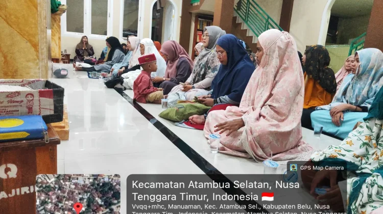 Masjid Al-Muhajirin Atambua Jalankan Tradisi Megengan Sambut Ramadhan