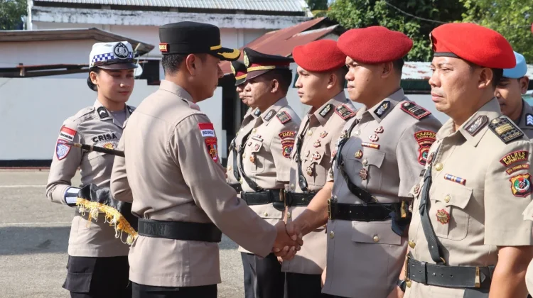 Mutasi Sejumlah Pejabat Polres Belu