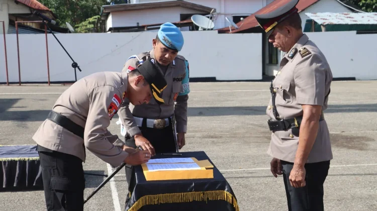 Mutasi Sejumlah Pejabat Polres Belu