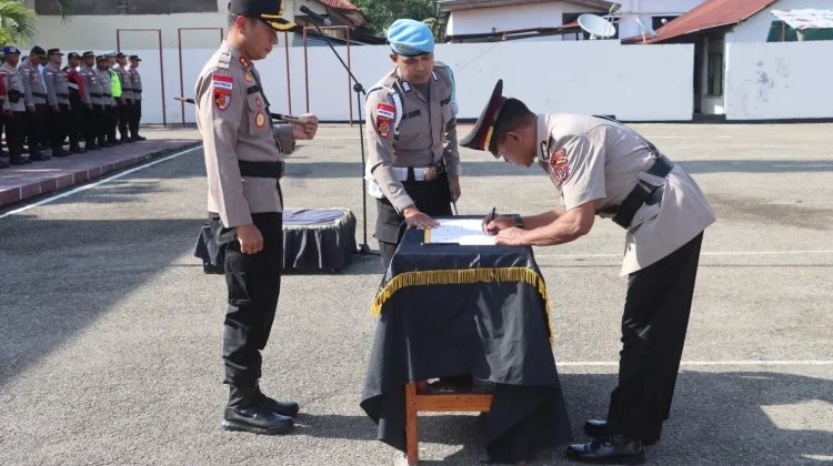 Mutasi Sejumlah Pejabat Polres Belu
