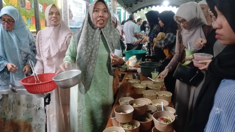 Suasana Buka Puasa Bersama Akbar Jilid 1 di Masjid Hidayatullah Atambua