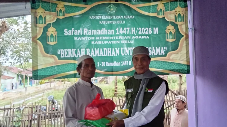 Safari Ramadhan Kemenag Belu dan Da’i 3T di Desa Haikrik