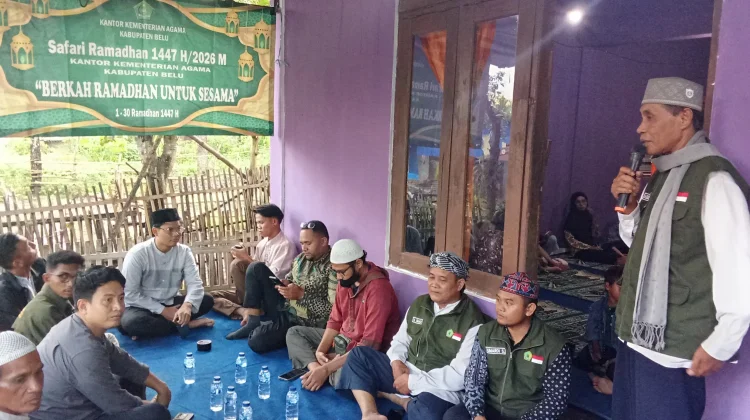 Safari Ramadhan Kemenag Belu dan Da’i 3T di Desa Haikrik
