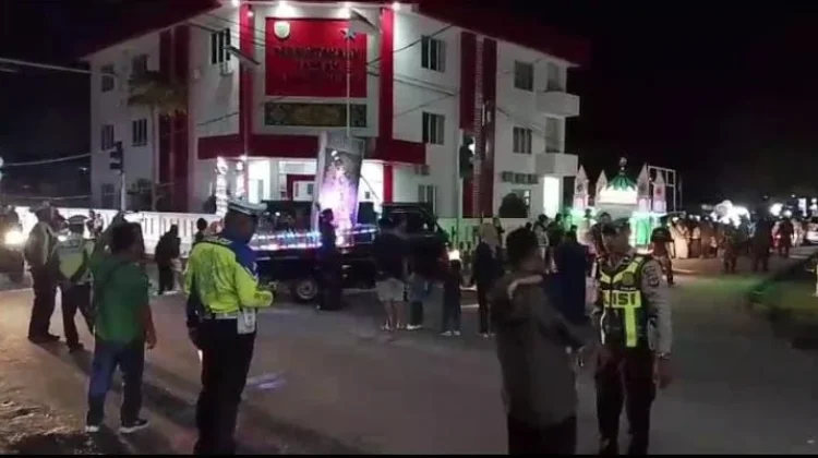 Polres Malaka Siagakan Personil Amankan Pawai Malam Takbiran
