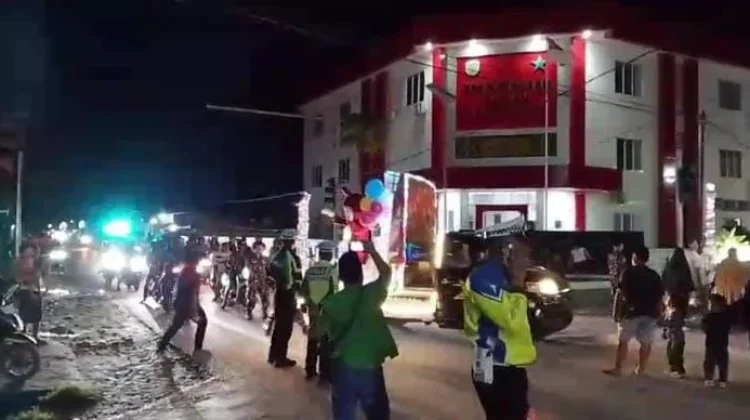 Polres Malaka Siagakan Personil Amankan Pawai Malam Takbiran