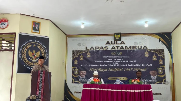 Warga Binaan Lapas Atambua Terima Remisi