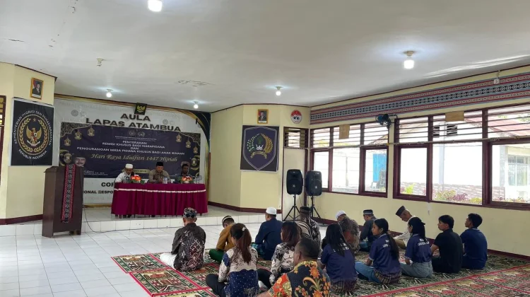 Warga Binaan Lapas Atambua Terima Remisi
