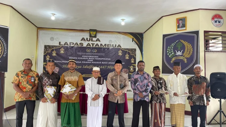 Warga Binaan Lapas Atambua Terima Remisi