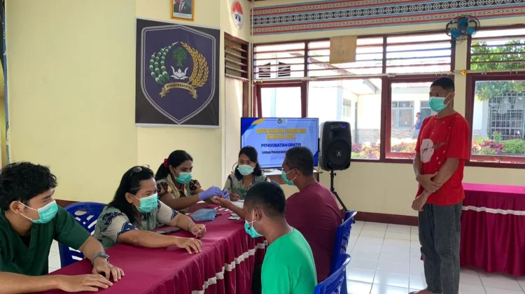 Lapas Atambua Gelar Cek Kesehatan Gratis bagi Warga Binaan dan Keluarga