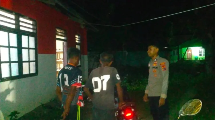 Polsek Malaka Tengah Gencarkan Patroli Malam