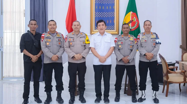 Silaturahmi Perdana, Komandan Brimob Batalyon A Pelopor Belu
