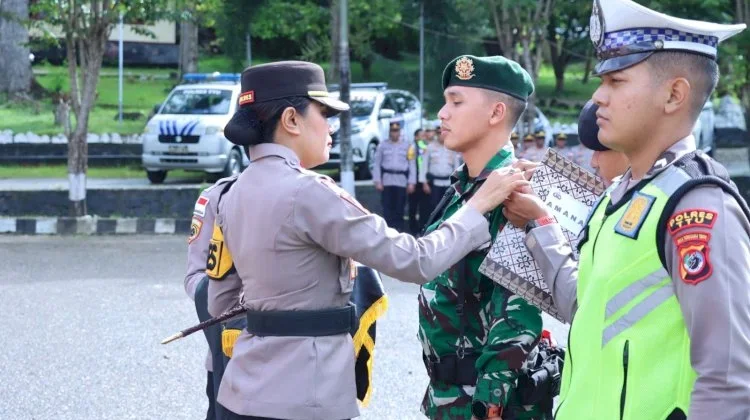 Kapolres TTU Pimpin Apel Gelar Pasukan Operasi Turangga Semana Santa 2026