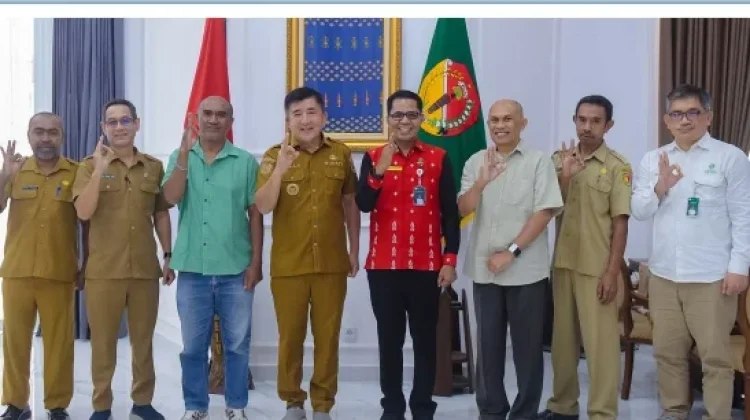 Kepala Balai Pengelolaan Daerah Aliran Sungai Temui Bupati Belu