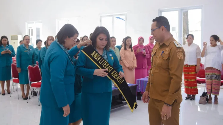 Pengukuhan Bunda Literasi Kabupaten Belu